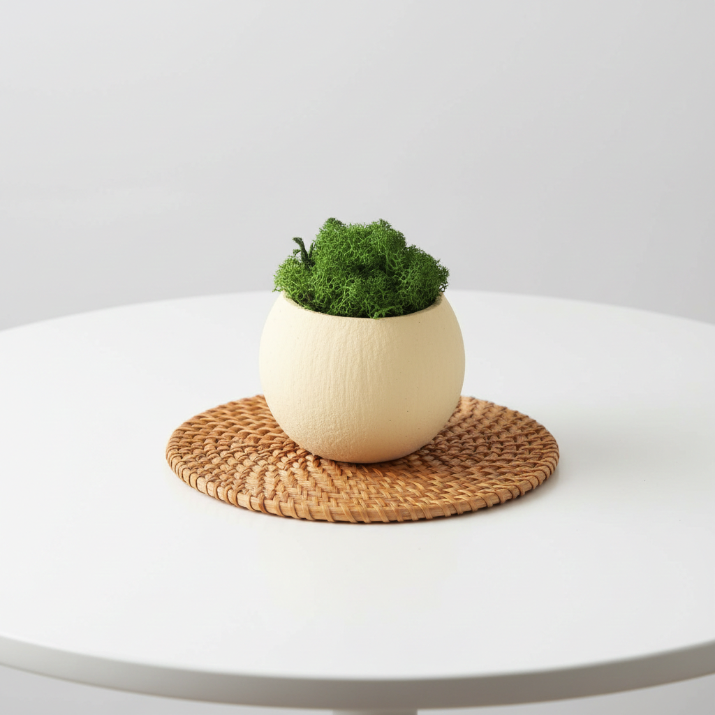 Sušený Bell Cup – bílý – přírodní dekorace do aranžmá